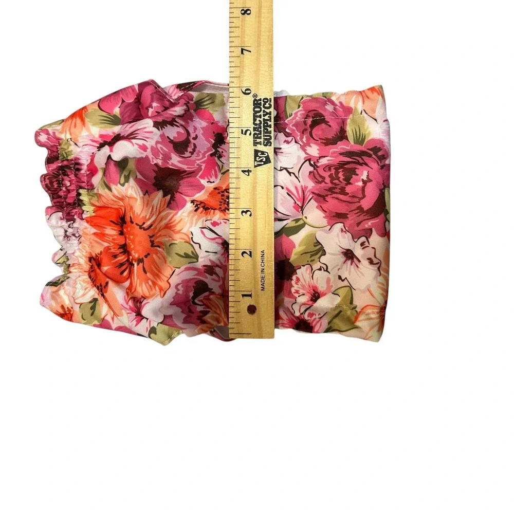 CuteBone Female Dog‎ Diaper Floral Print Washable Reusable Pet Panty Medium